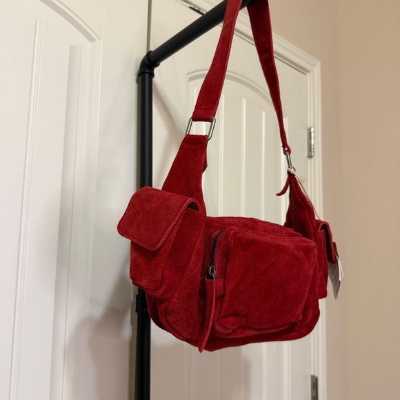 Free People Siren Suede Shoulder Bag *NWT* - Picture 3 of 6